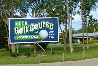 1770 Golf Course exterior signage.